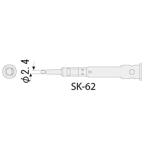 コテライザー　SK-60シリーズ用　半田コテチップ
