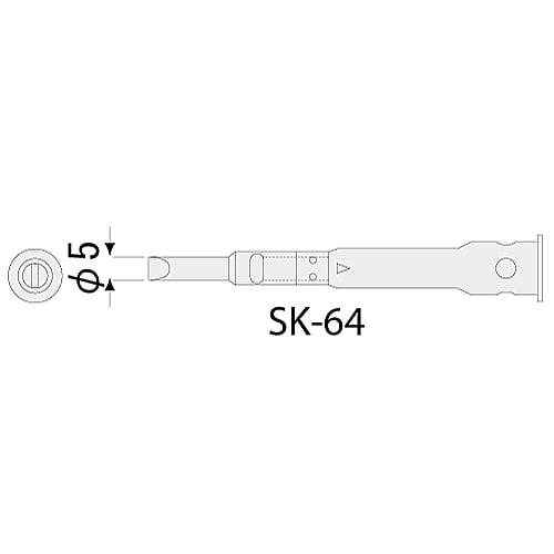コテライザー　SK-60シリーズ用　半田コテチップ