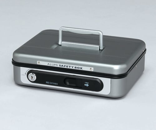 取扱を終了した商品です］アルミセーフティーボックス ASB-080 グレー