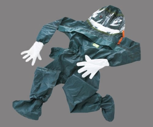 全身化学防護服/マイクロケム4000-AL/限定使用/XLサイズ/1着