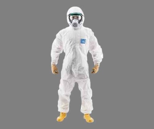 使い捨て式全身化学防護服　マイクロガード　MG1500(3XL) 10着入