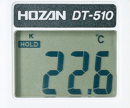 61-0481-58 デジタル温度計(校正証明書付) DT-510-TA 【AXEL】 アズワン