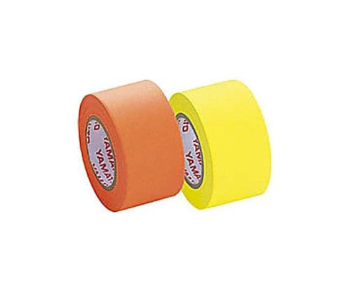 61-0590-51 メモックロールテープ蛍光カラー詰替用 ２５ｍｍ×１０ｍ レモン＆オレンジ WR-25H-6C