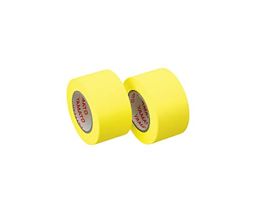 61-0590-52 メモックロールテープ蛍光カラー詰替用 ２５ｍｍ×１０ｍ レモン WR-25H-LE