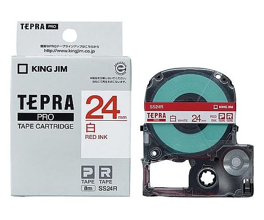 テプラPRO テープカートリッジ SS24シリーズ キングジム 【AXEL】 アズワン