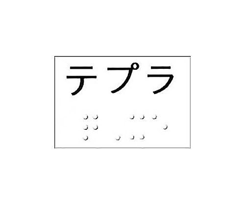 取扱を終了した商品です］テプラDLテ-プカートリッジ 点字テープ 白に