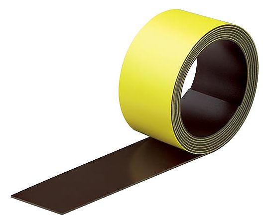 マグネットシート（スリムカラー）25mm 黄　ﾏｸ-307NY