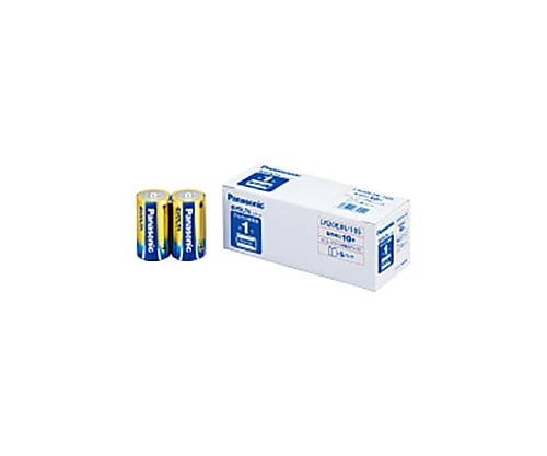 61-0737-13 アルカリ乾電池ＥＶＯＬＴＡ業務用パック 単１形 １０本入 LR20EJN/10S