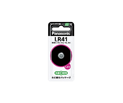 61-0737-71 乾電池 ボタン電池 アルカリ ＬＲ４１ LR41P