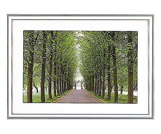 取扱を終了した商品です］写真額縁アルミ ワイド六ツ切りシルバー ｶ