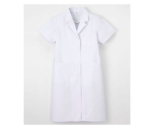 女子シングル半袖診察衣 M