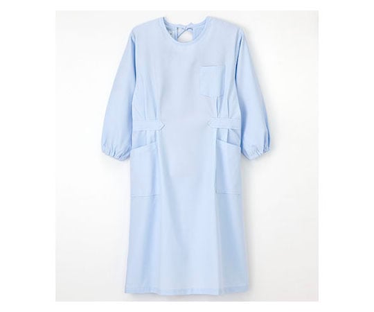 ケアガウン サックス M