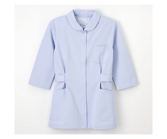 女子上衣7分袖 ブルー EL