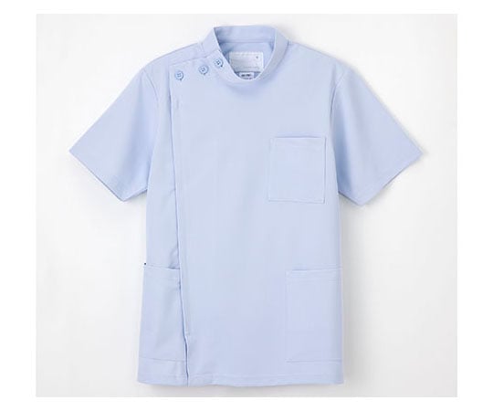 男子横掛半袖 ブルー L