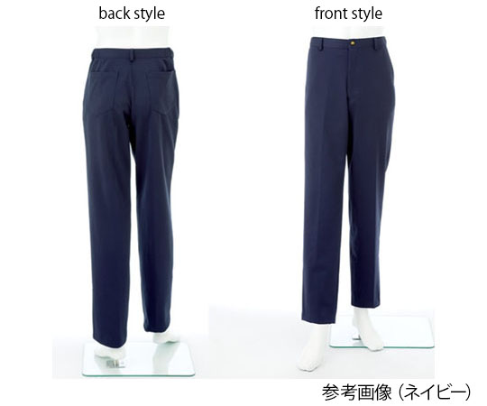 男子パンツ ネイビー L