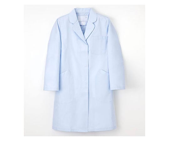 女子シングル診察衣 ブルー EL
