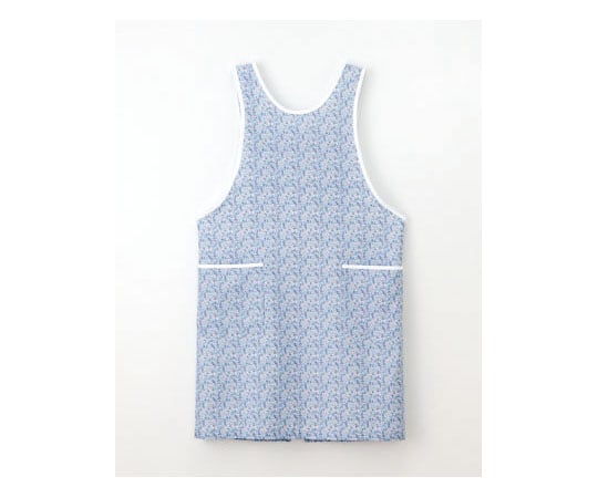 ケアガウン ブルー M