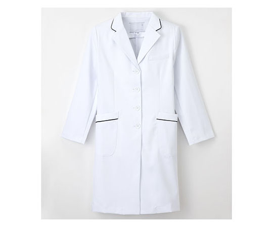 女子診察衣　（シングル／ネイビーライン）　ＥＬ