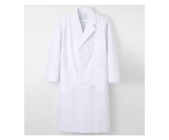 男子シングル診察衣 ホワイト S