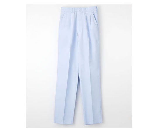 男子スラックス ブルー S