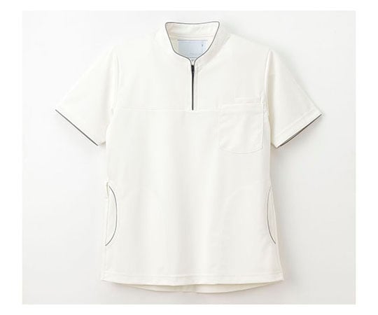 ニットシャツ アイボリー M