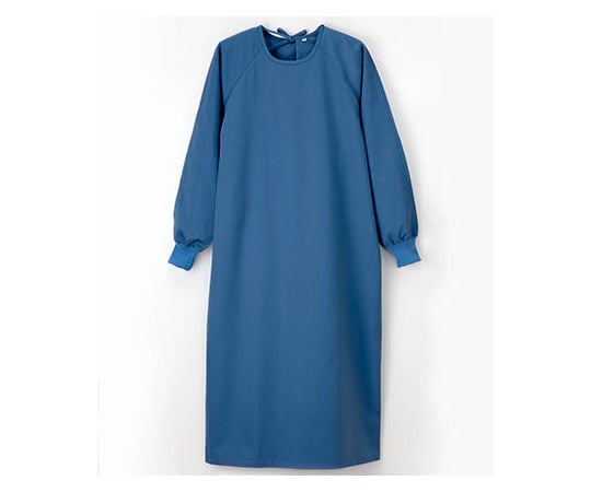 手術ガウン(左ひも止め式) ブルー S