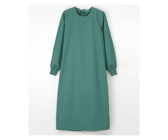 手術ガウン(左ひも止め式) グリーン S