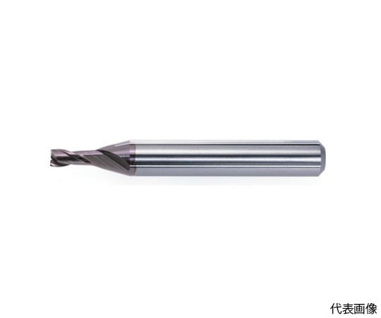 2枚刃エムスター汎用 超硬スクエアエンドミルミディアム刃長（M）1.6mm MS2MSD0160
