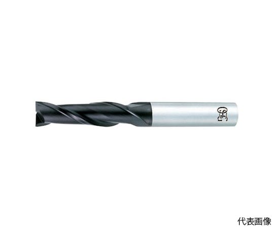 超硬スクエアエンドミル FXコート2刃ロング 刃径7mm シャンク径8mm 8522070　FX-MG-EDL-7