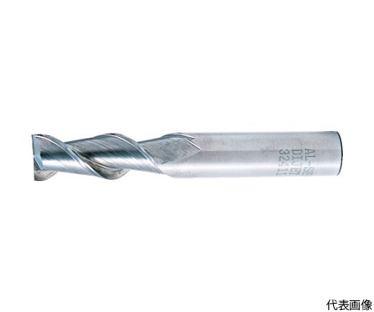 アルミ加工用ソリッドスクエアエンドミル（2枚刃・レギュラー刃長） 1.5mm AL-SEES2015