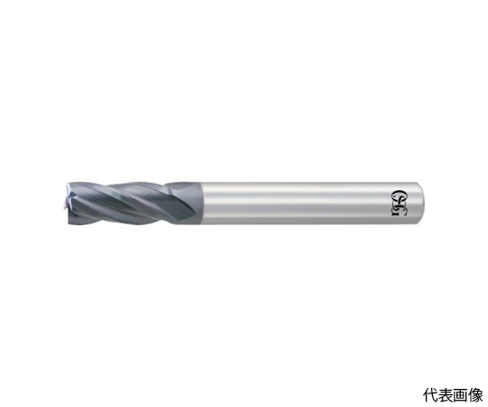 超硬スクエアエンドミル WXコート4刃ショート 刃径3mm 刃長8mm 3130530 WXL-EMS-3
