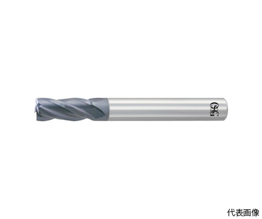 超硬スクエアエンドミル WXコート4刃ショート 刃径12mm 刃長26mm 3130620 WXL-EMS-12