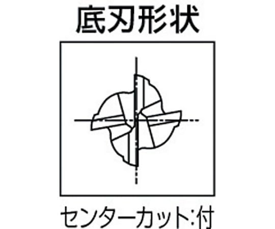 61-1272-46 超硬スクエアエンドミル NEO 4刃ショート（不等リード強力重切削型） NEO-PHS Φ6 8529260 NEO-PHS-6  【AXEL】 アズワン