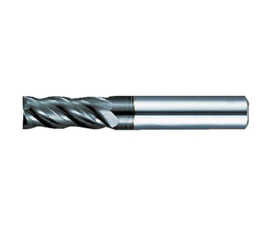 超硬スクエアエンドミル マルチリードRF100F 軟鋼用4枚刃レギュラー刃径 4mm 3629 004.000
