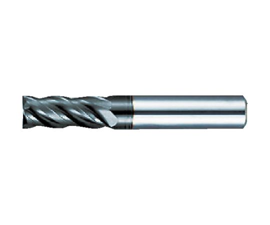 超硬スクエアエンドミル マルチリードRF100F 軟鋼用4枚刃レギュラー刃径5mm 3629 005.000