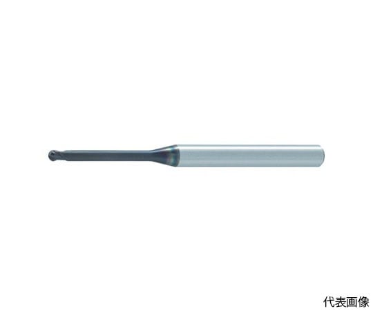 2枚刃エムエスプラスロングネック 超硬ボールエンドミル6mm
