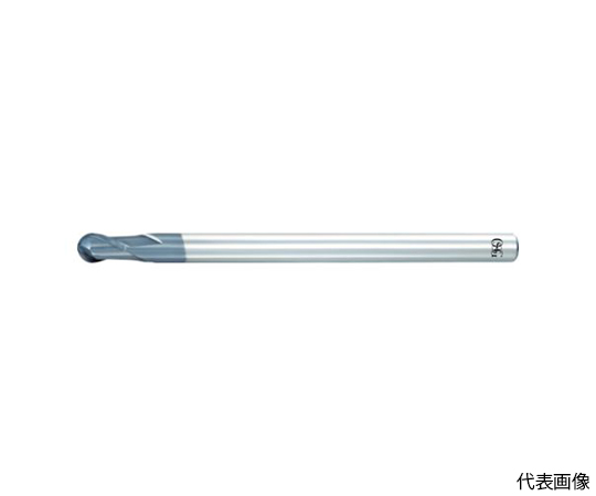 WXコート2刃ボールエンド形 2刃 ボール半径0.1mm 刃径0.4mm 3105020 WXL-EBD-R0.1X0.4X4