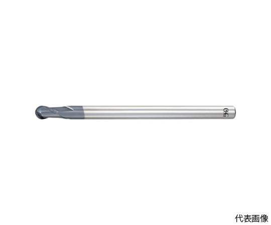 WXコート2刃ボールエンド形 2刃 ボール半径0.3mm 刃径1.1mm 3105060 WXL-EBD-R0.3X1.1X4