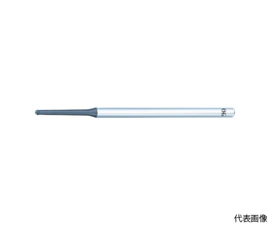 WXLコート2刃ペンシルネックボールエンド形 ボール半径0.5mm 刃長0.63mm 首下長30mm 3170145