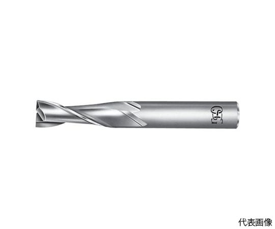 61-1302-79 ハイススクエアエンドミル 2刃ミディアム 刃径12mm