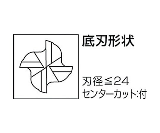 61-1306-71 4枚刃バイオレットファイン ハイスラフィングエンドミル