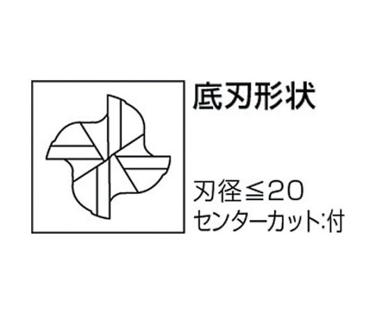 61-1306-90 4枚刃バイオレットファイン ハイスラフィングスクエア