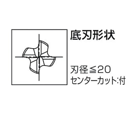 61-1308-76 TiNコートラフィングショート ファインピッチ 刃数：4 刃径