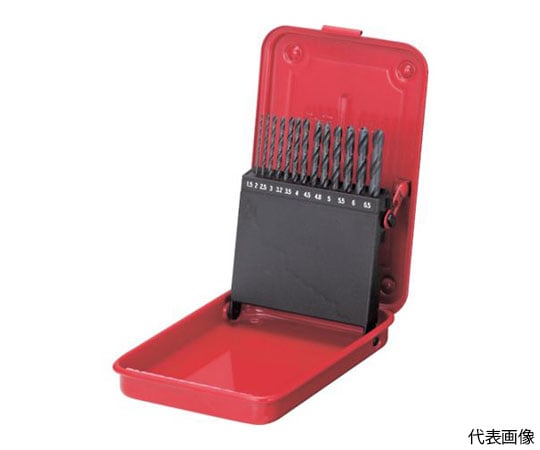 特訓シリーズ 教材セット　13冊 61-1380-67 SET 鉄工用 ハイスドリルセット （スチールケース13