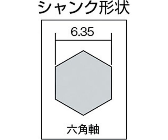 61-1388-41 ナイスマイティ 34mm ドライバービットタイプ 2S-NMS-34EG