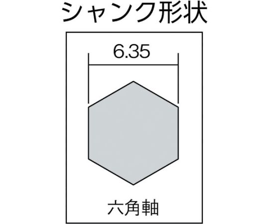 タケノコドリル 鞘付ルーフドリル 刃径12.5mm　SR125S