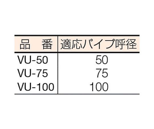 61-1410-30 コンビ軸排水マス用ホルソー VU-100 【AXEL】 アズワン