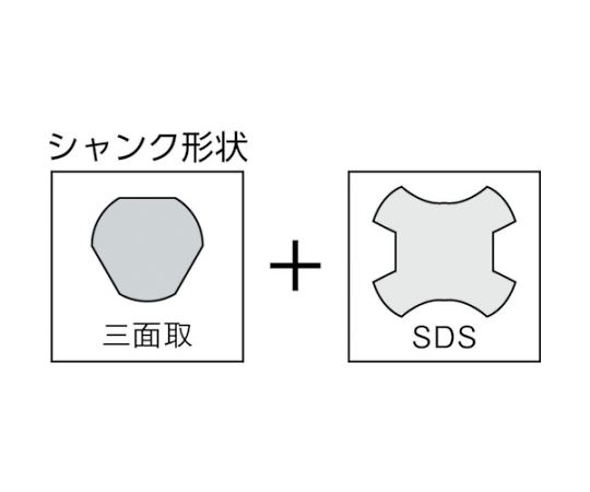 ドラゴンALC用コアドリル（フルセット）50mm　ALC-50