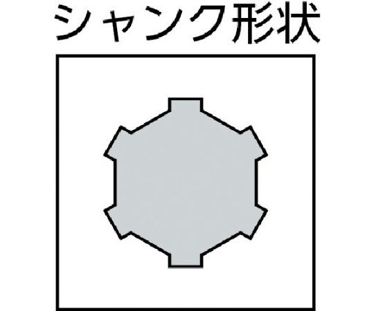 木工用ロングドリル 全長400mmタイプ 刃径21.0mm