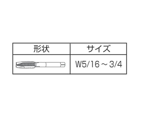 61-1448-19 ポイントタップ PO P4 3/4W10 PO-3/4 【AXEL】 アズワン